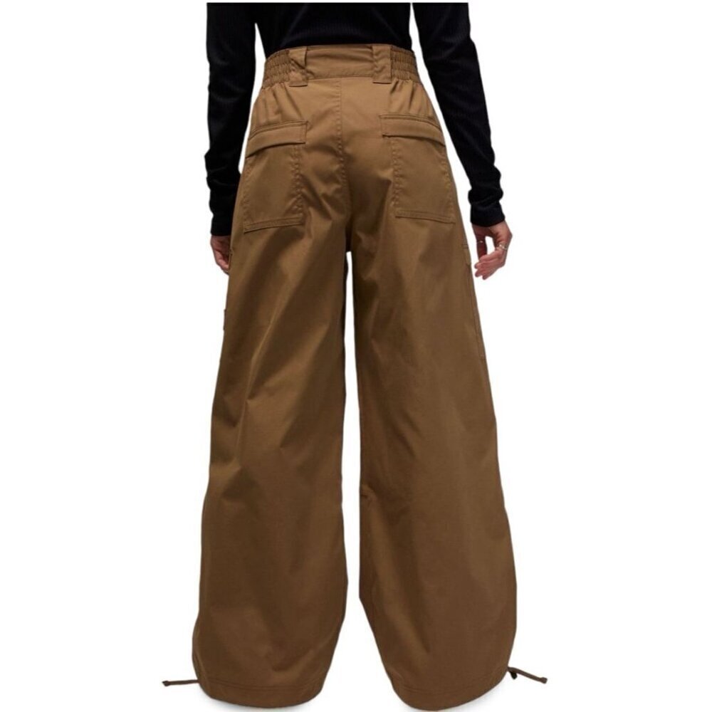 Nike Jordan Chicago Women’s Cargo Pants Brown Kelp - Picture 2 of 8